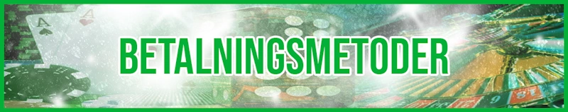 Betalningsmetoder banner