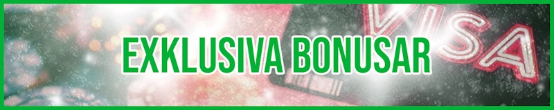Exklusiva Bonusar banner