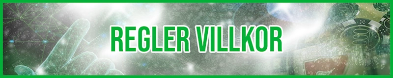 Regler villkor banner