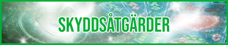 Skyddsåtgärder banner