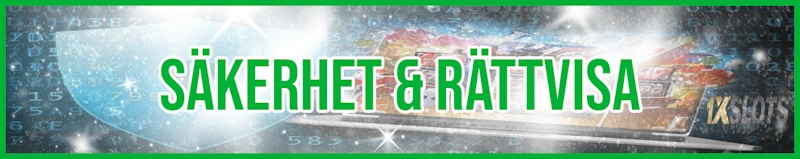 Säkerhet & Rättvisa banner