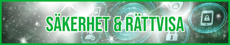 Säkerhet & Rättvisa banner