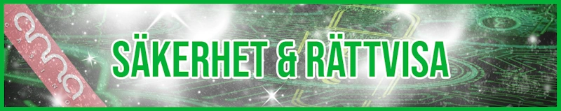 Säkerhet & Rättvisa banner