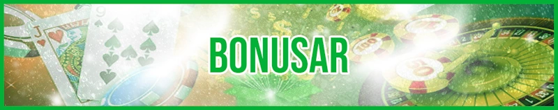 Bonusar banner