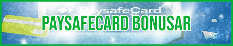 Paysafecard bonusar banner
