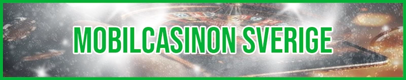 Mobilcasinon Sverige banner