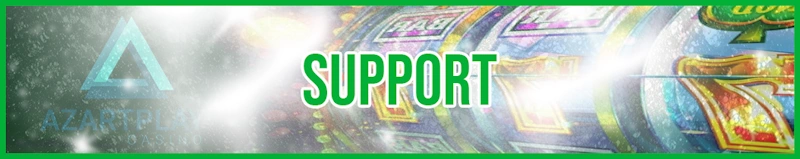 support azart play banner