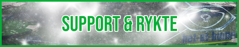 Support & Rykte banner