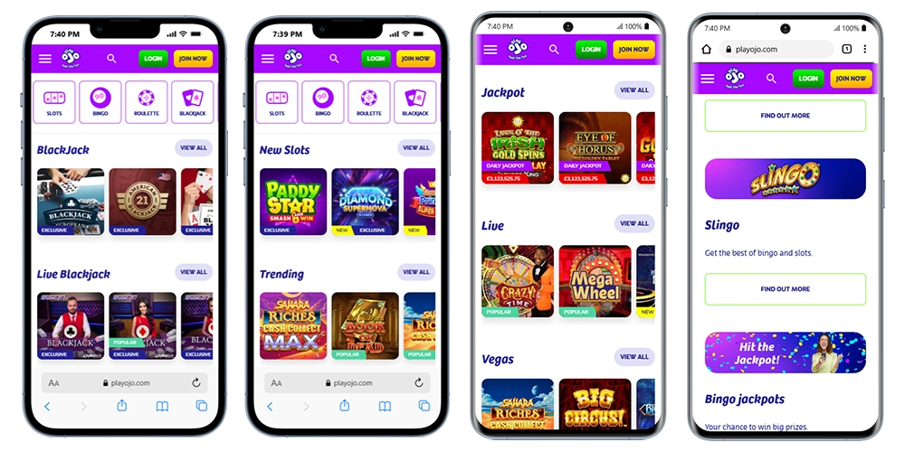 playojo mobilversion